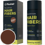 Plushair HAIR FIBERS vlasová vlákna - středně hnědá