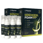 Plushair Minoxidil pěna – Na 6 měsíců